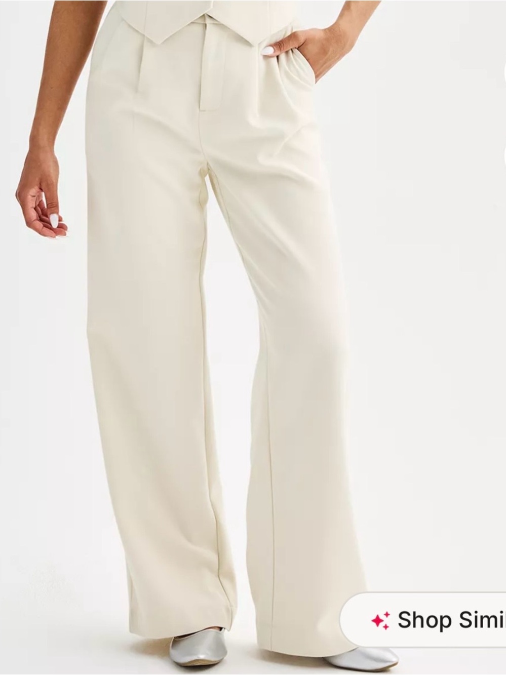 SO Juniors High Rise Wide Leg Trousers